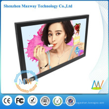 Marco delgado 32 pulgadas pared LCD Mostrar la publicidad de los medios de comunicación